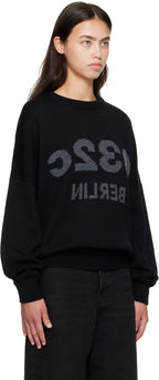 032c Black Selfie Sweater - VAULT DEALS