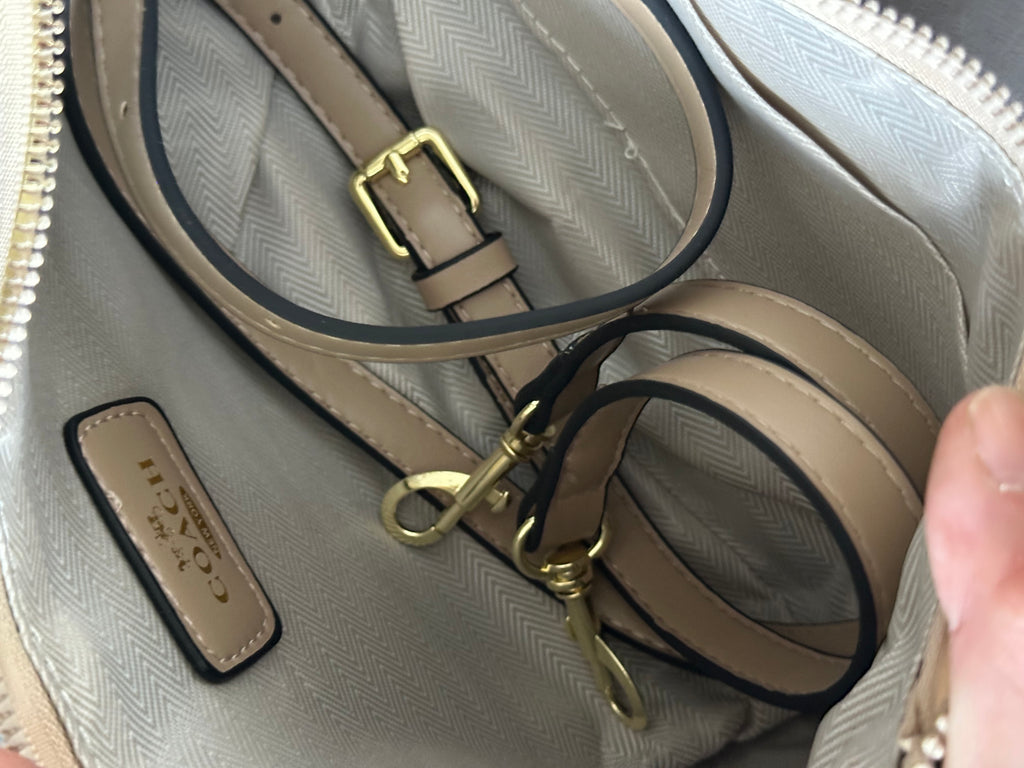 Khaki Gold Teri Bag