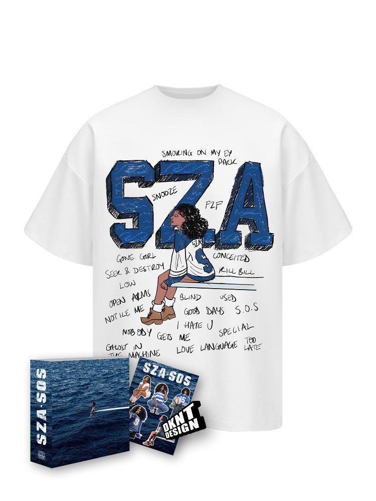 SZA Cartoon Graphic Tee