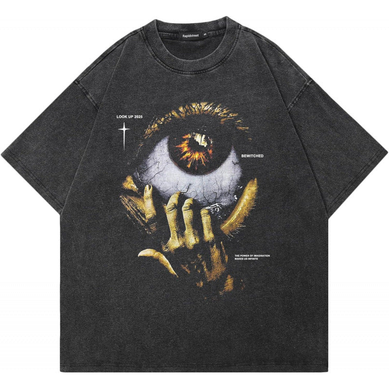Bewitched Washed Graphic T-Shirt