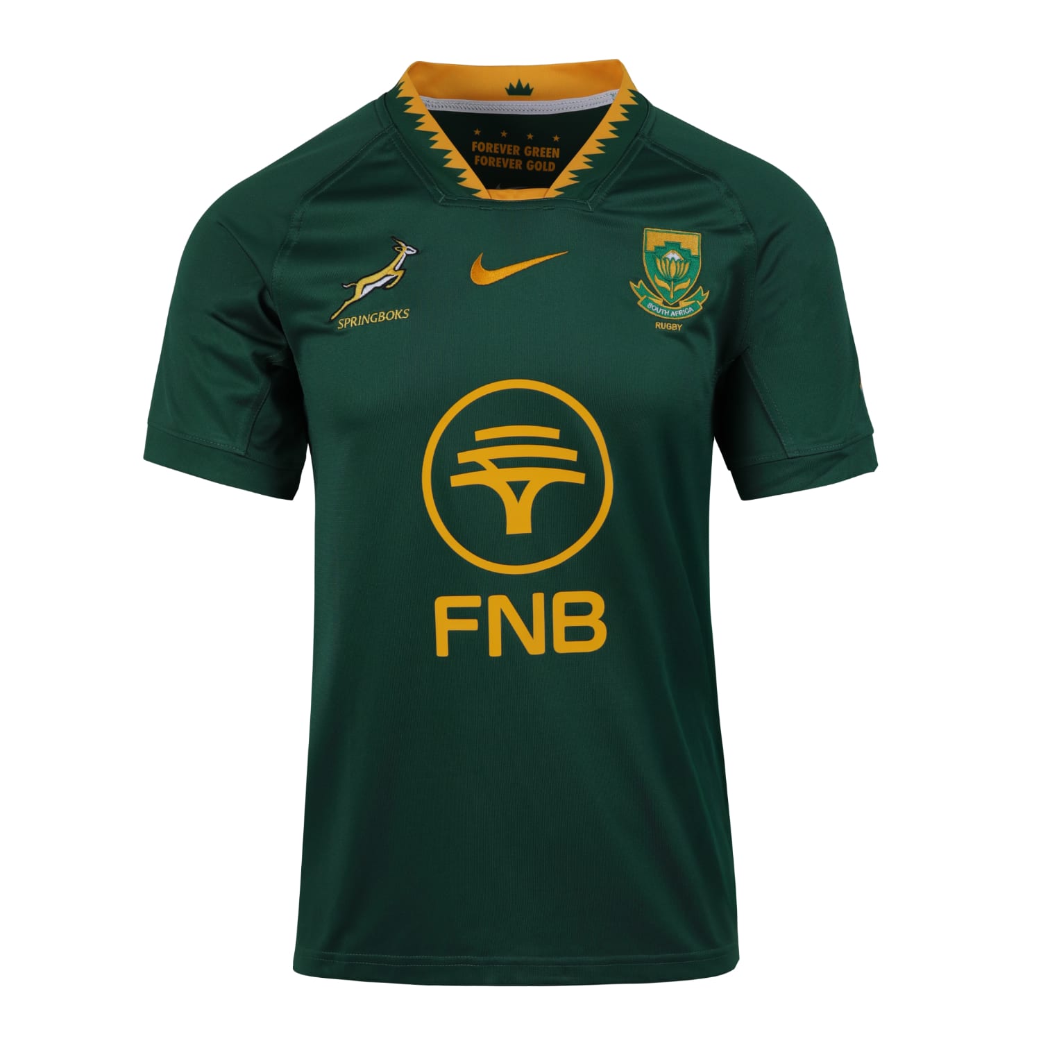 Springboks Heritage Green Short sleeve Jersey