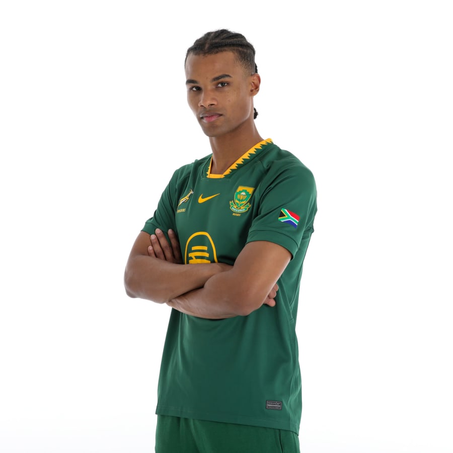 Springboks Heritage Green Short sleeve Jersey