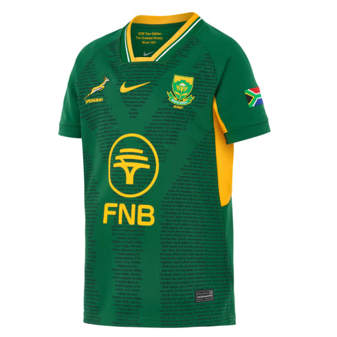 Springboks Heritage Green Short sleeve Jersey