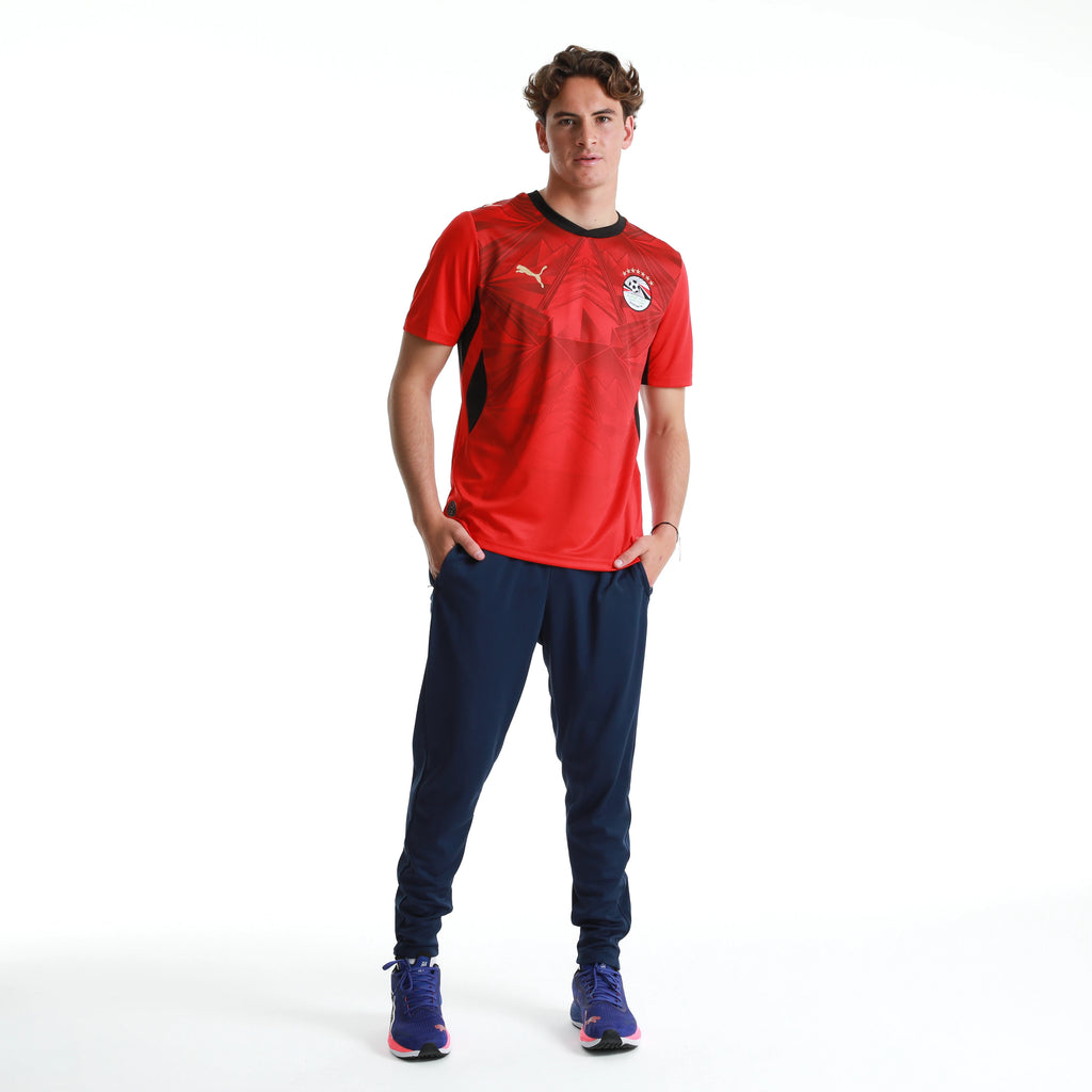 Mens Egypt Home World Cup 26 Red Stadium Jersey