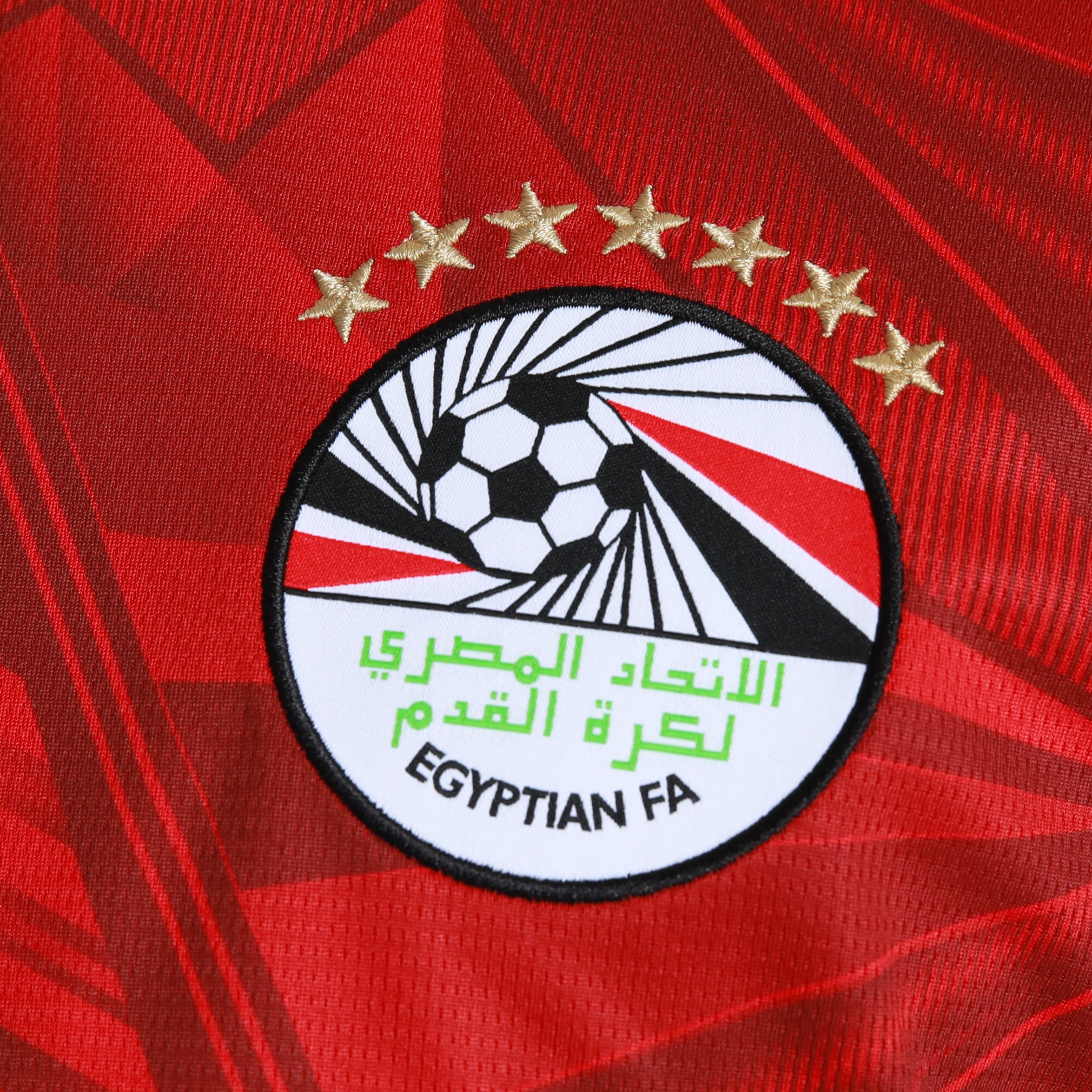 Mens Egypt Home World Cup 26 Red Stadium Jersey