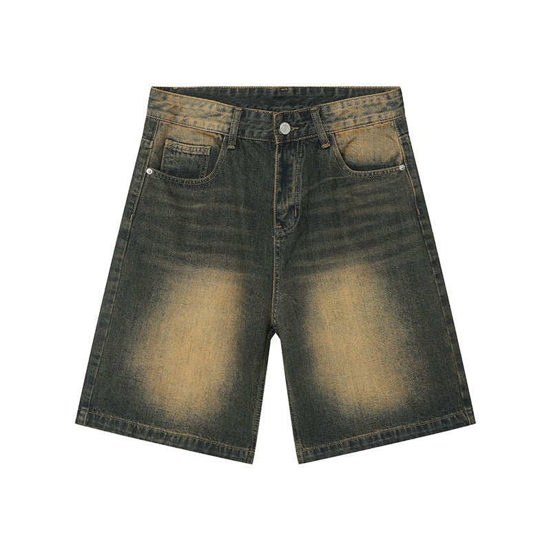 Mens Vintage Blue Denim Jorts