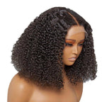 Short Curly Lace Front Synthetic Wig - VAULT DEALS