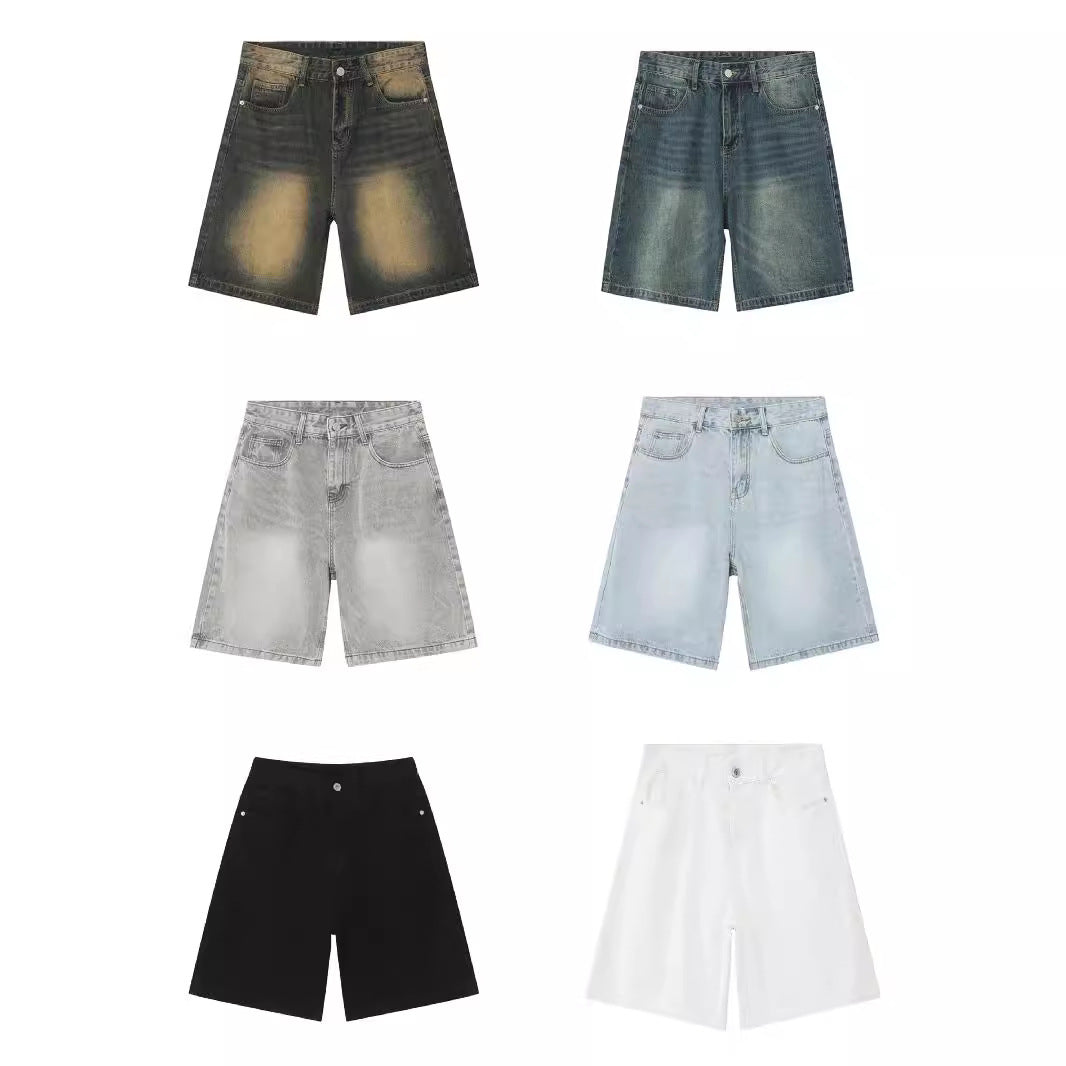 Mens Vintage Blue Denim Jorts