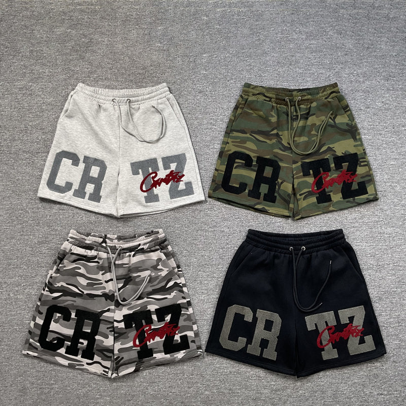 Camouflage Fleece Lined Shorts