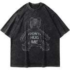 HUG ME - Washed Graphic T-Shirt