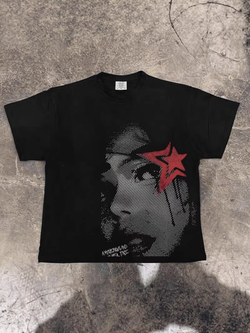 Star Girl Oversize Graphic T-Shirt