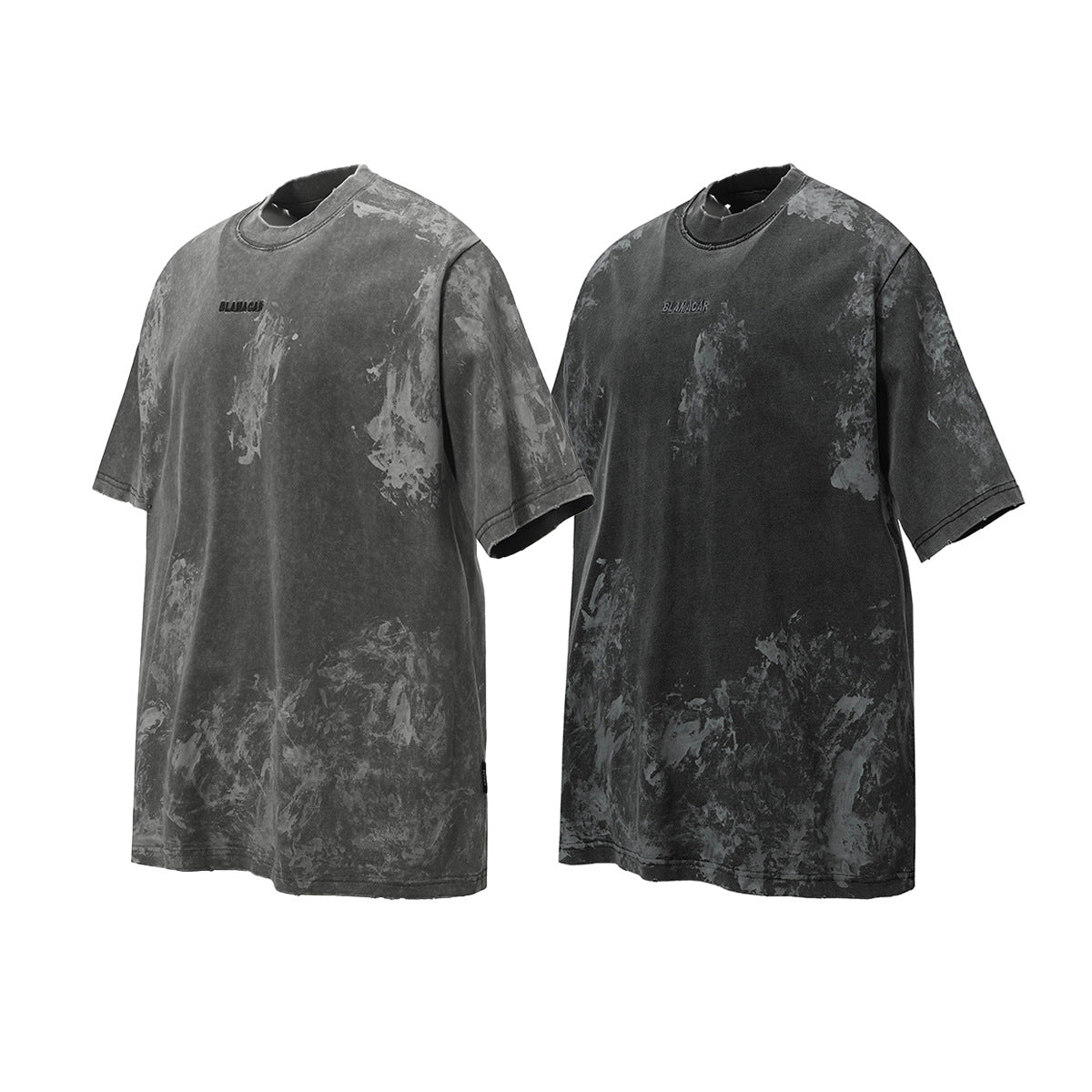 Blamacar Distressed Graphic T-shirt