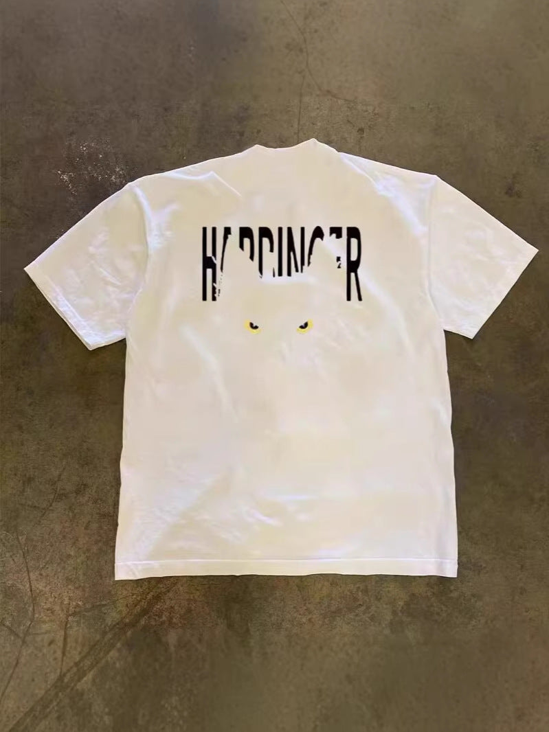 Wild Cat Oversized Graphic T-Shirt