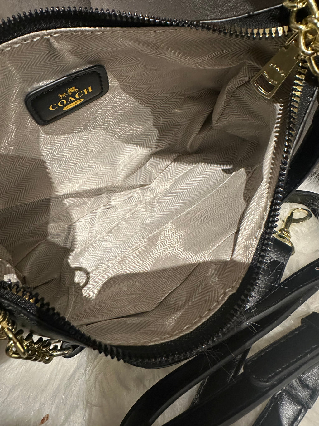 Black Gold Teri Bag