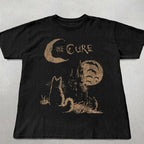 The Cure Cat Graphic Cotton T Shirt