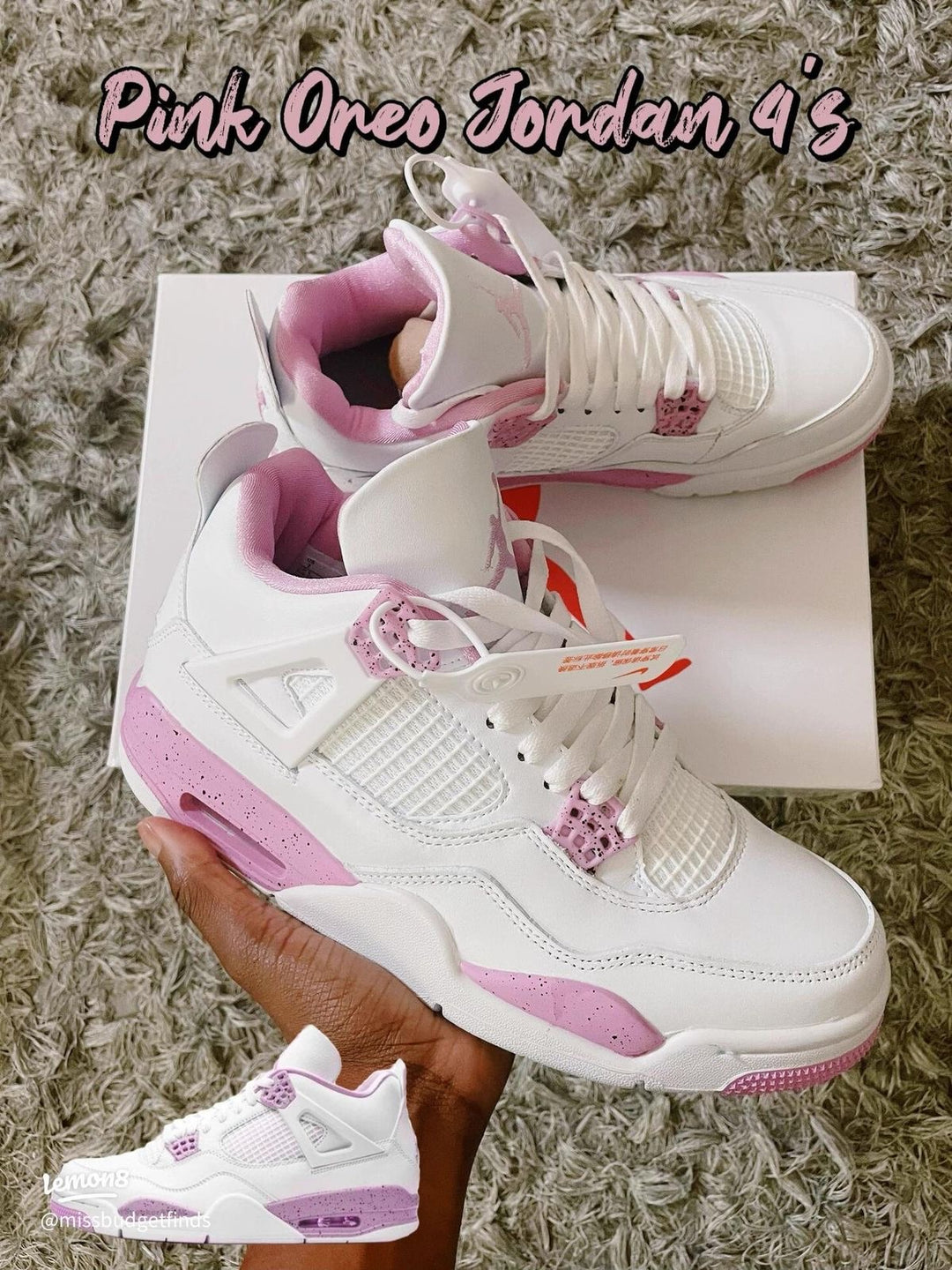 Air - J4's Pink oreo - Vault Deals