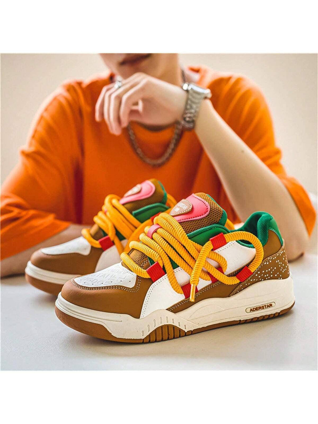 Vault ElevateX Low — Khaki Platform Street Edition