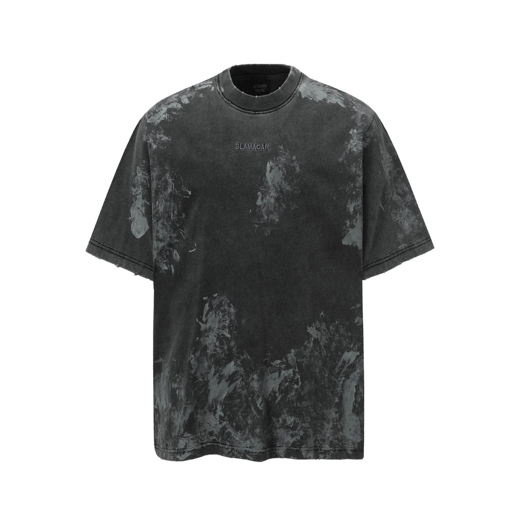 Blamacar Distressed Graphic T-shirt