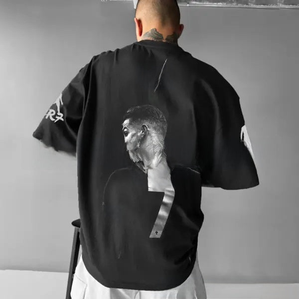 Oversized Football Tee's