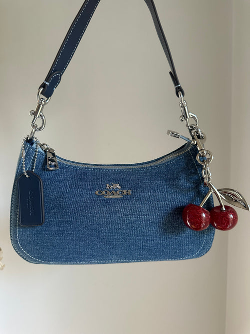 Teri Denim Shoulder Bag