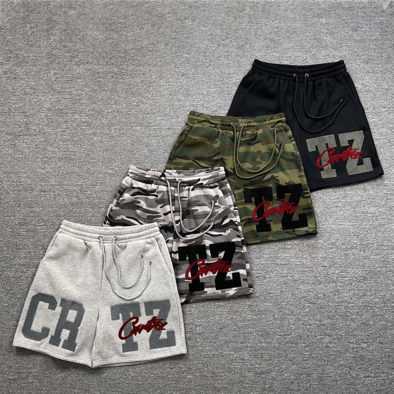 Camouflage Fleece Lined Shorts