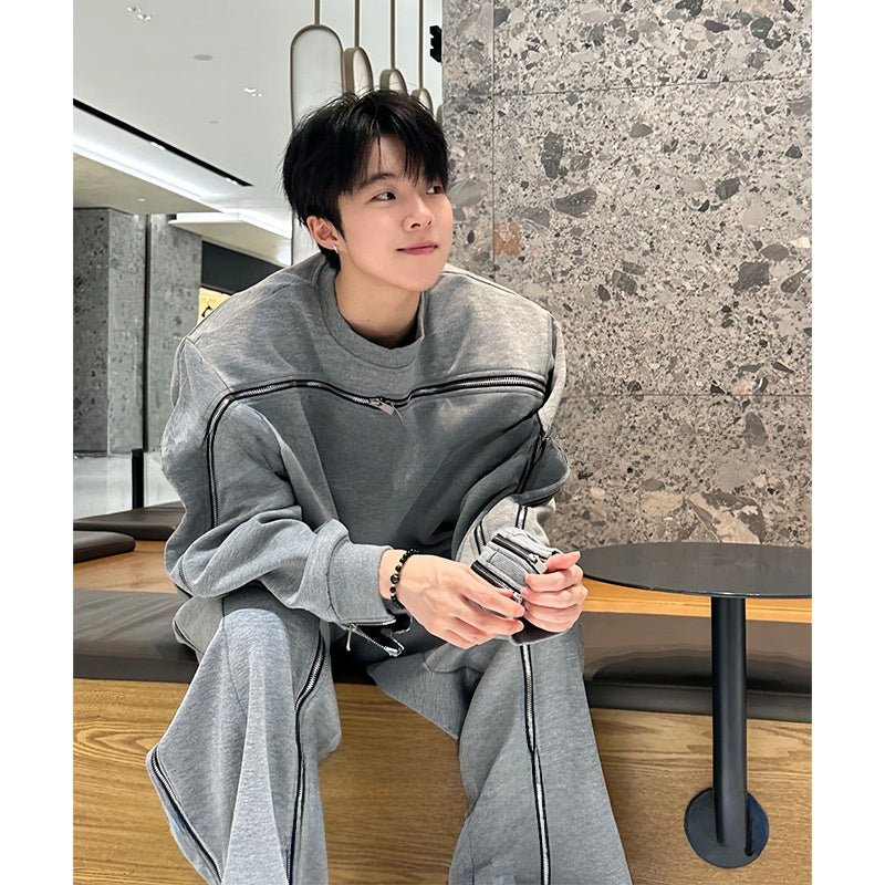 sol-stone grey tracksuit