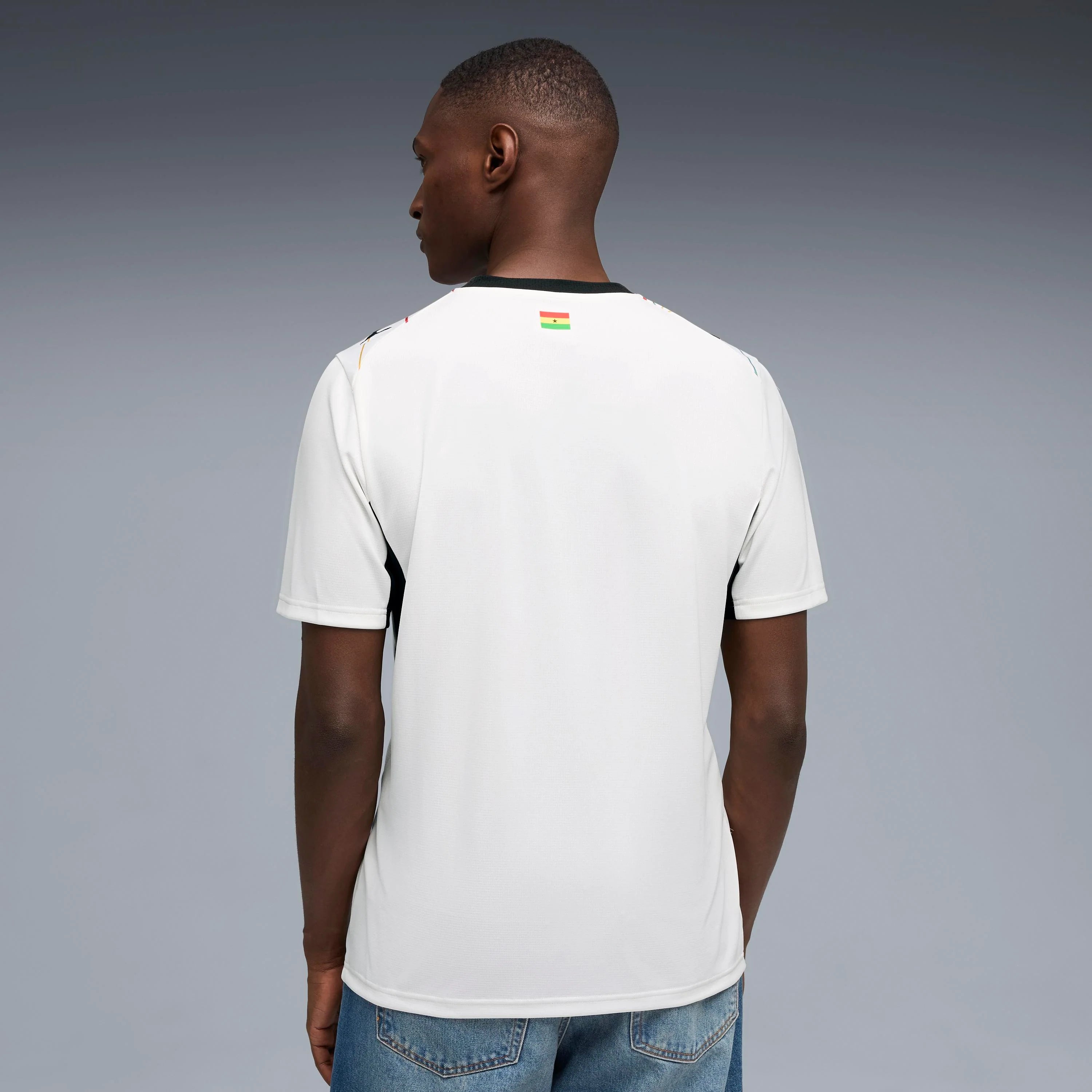 Puma Ghana 26 Home Jersey White/Red
