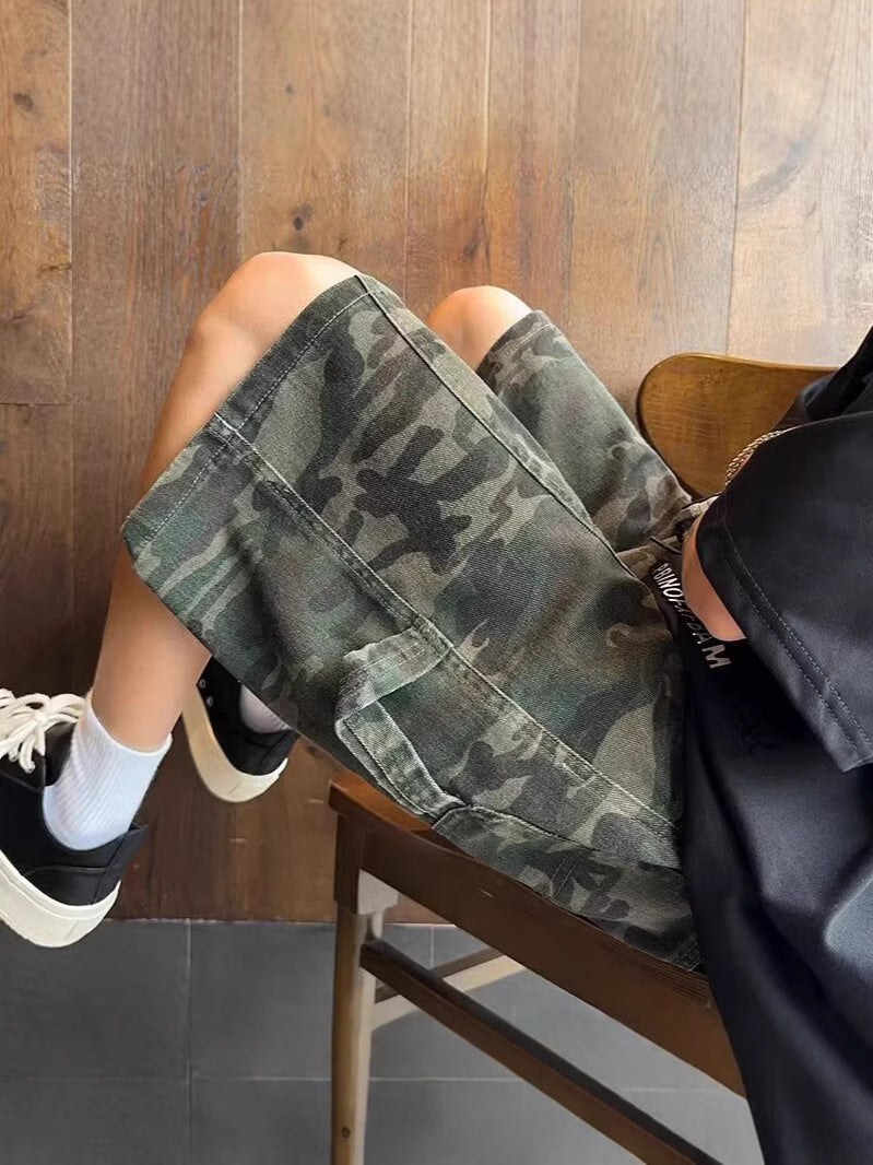 Camo Jorts