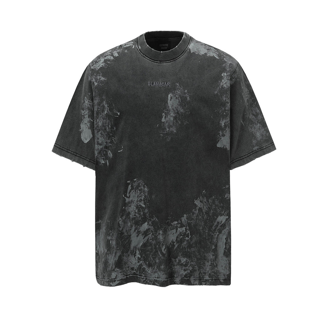 Blamacar Distressed Graphic T-shirt