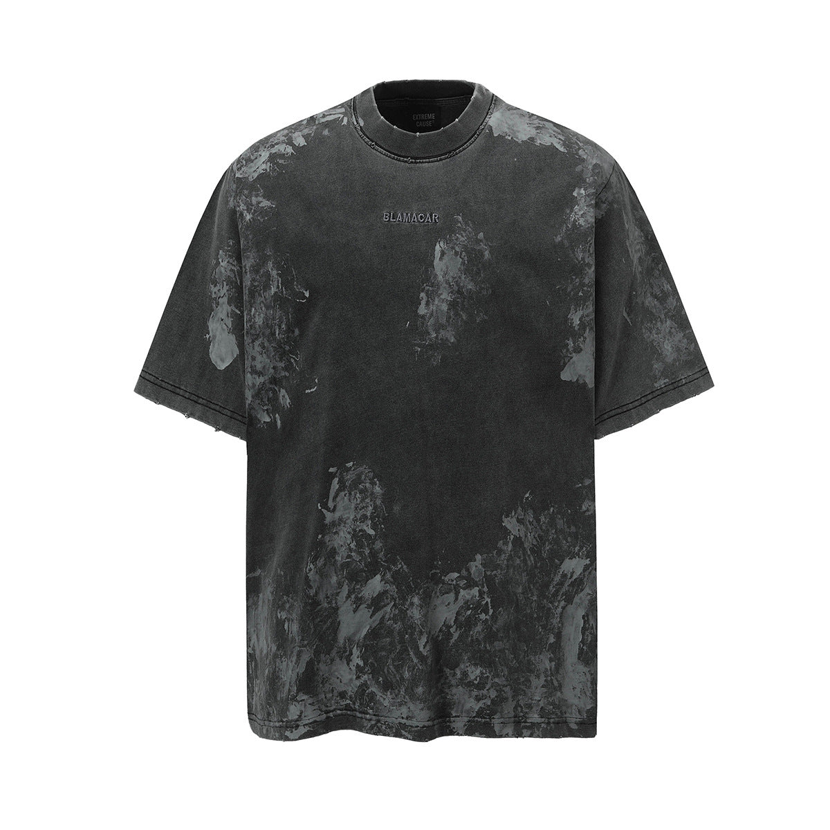 Blamacar Distressed Graphic T-shirt