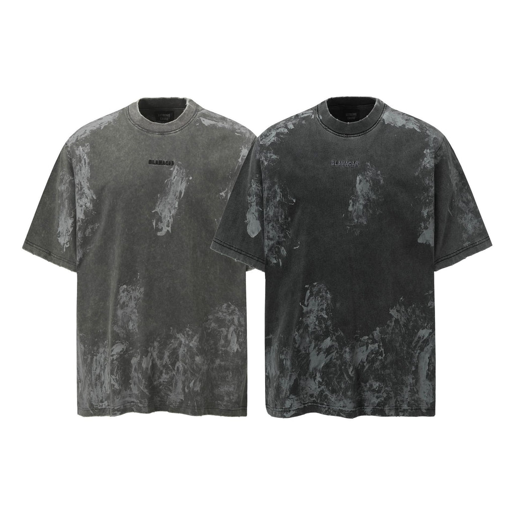 Blamacar Distressed Graphic T-shirt