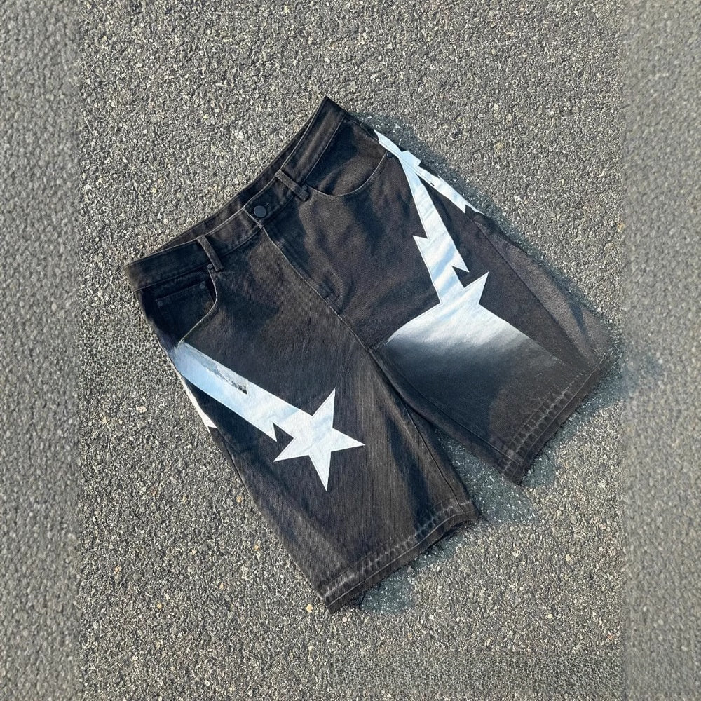 Sol Washed Denim Shorts