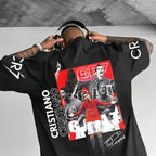 Oversized Football Tee's