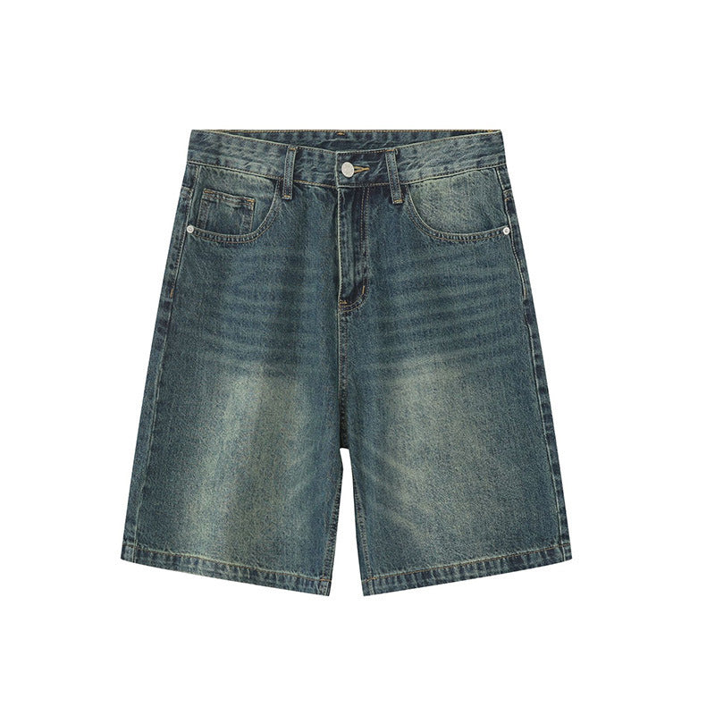 Mens Vintage Blue Denim Jorts