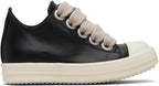 Ricks leather low-top sneakers black - Vault Deals