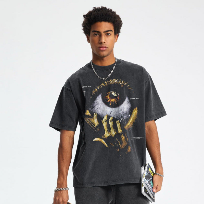 Bewitched Washed Graphic T-Shirt