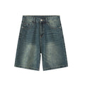 Mens Vintage Blue Denim Jorts