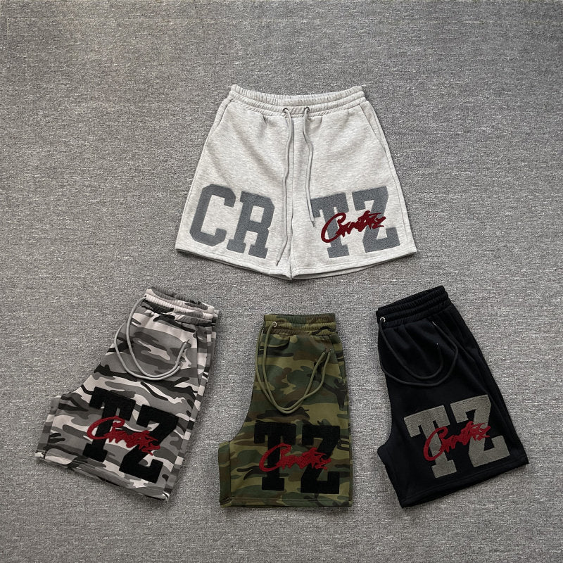 Camouflage Fleece Lined Shorts