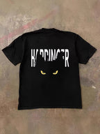Wild Cat Oversized Graphic T-Shirt