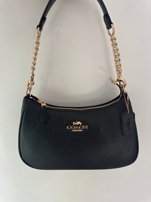 Teri Black Shoulder Handbag
