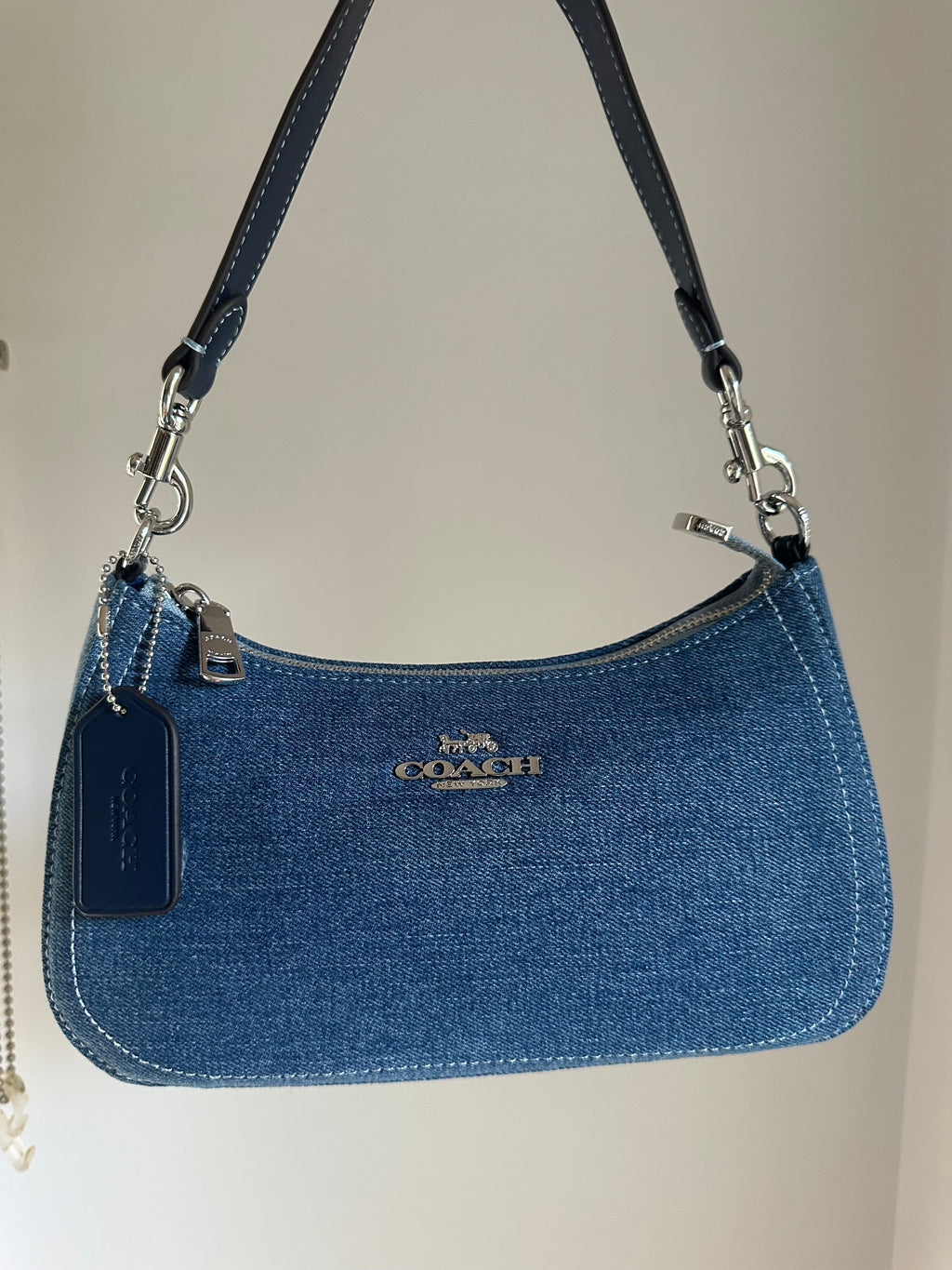 Teri Denim Shoulder Bag