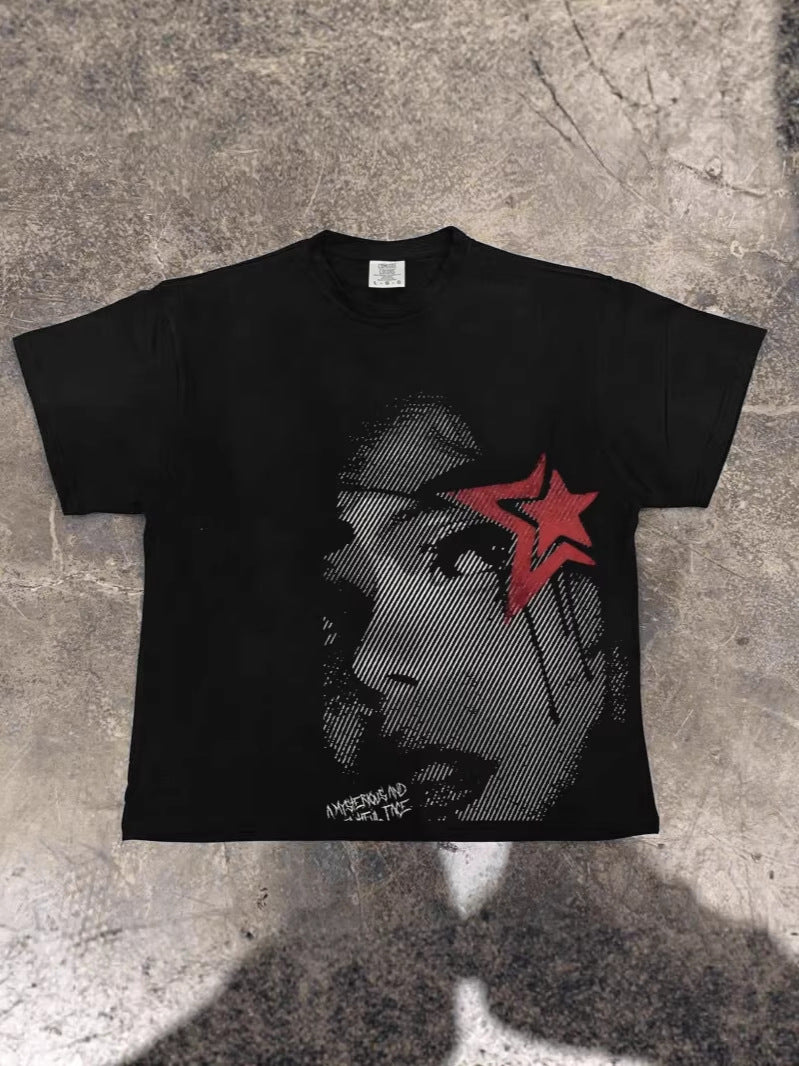 Star Girl Oversize Graphic T-Shirt