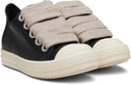 Ricks leather low-top sneakers black - Vault Deals