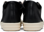Ricks leather low-top sneakers black - Vault Deals