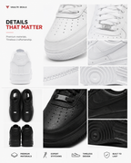 The Monochrome Pack: Black + White Sneaker Bundle - Vault Deals