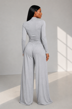 The Solvani Wrap Lounge Set | Soft Jersey Two-Piece