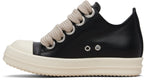 Ricks leather low-top sneakers black - Vault Deals