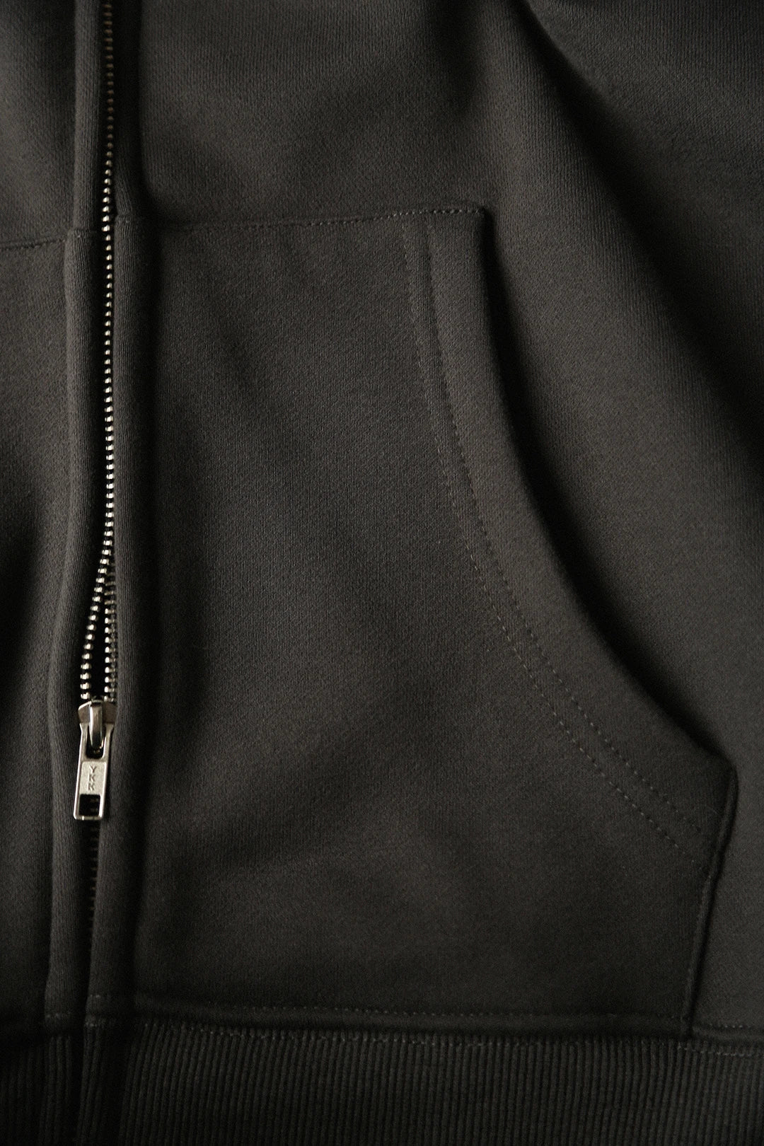 Mobius Charcoal Zip Up Hoodie - Vault Deals