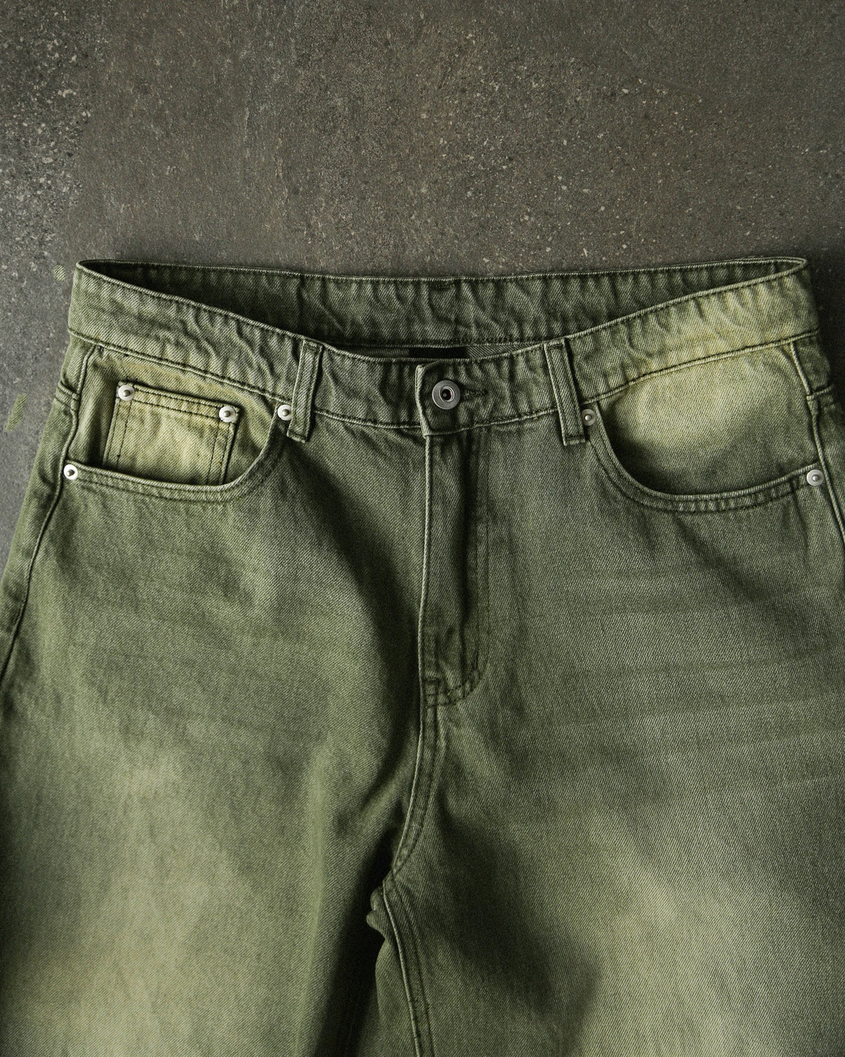 Mobius Matcha Baggy Jeans - Vault Deals