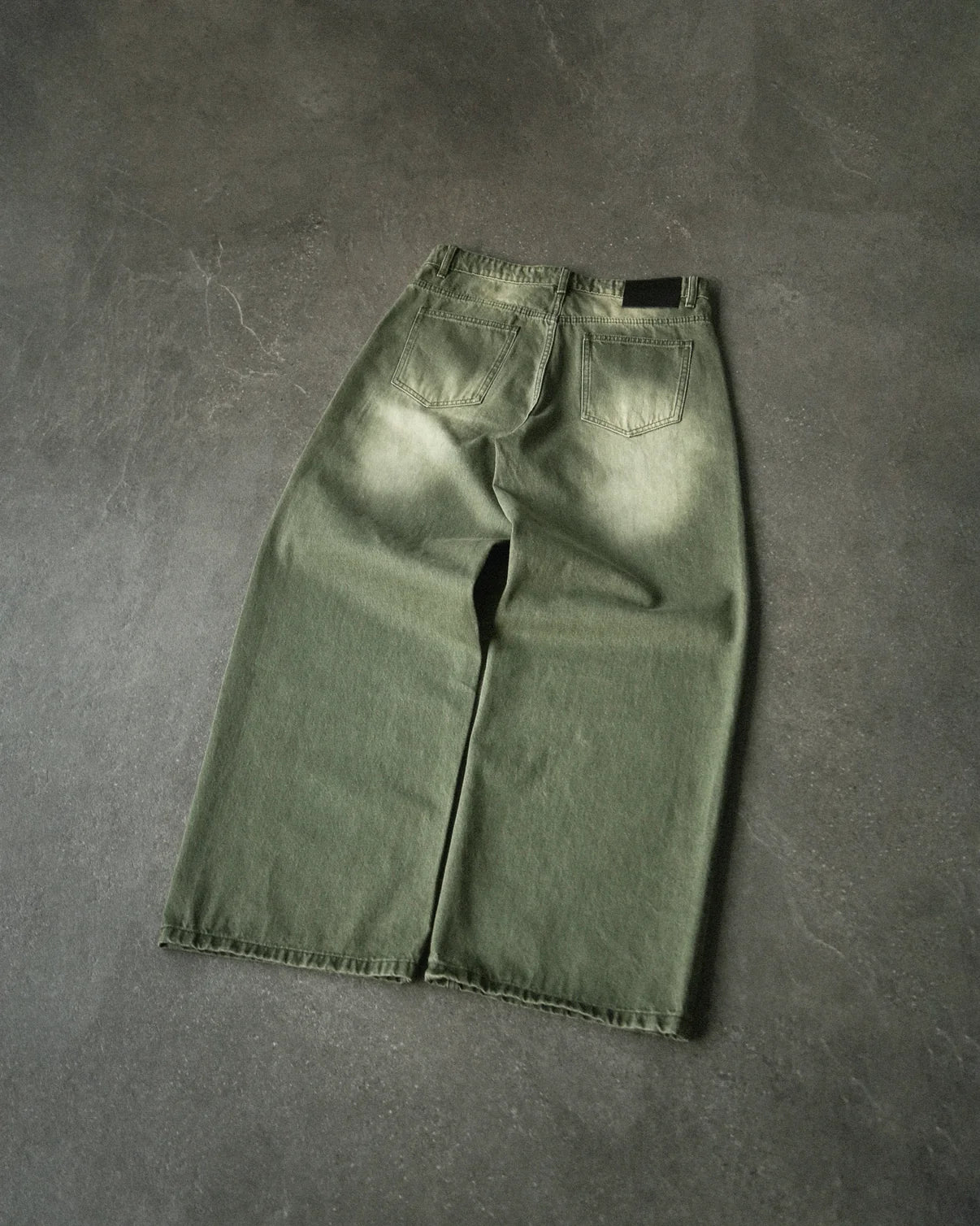 Mobius Matcha Baggy Jeans - Vault Deals